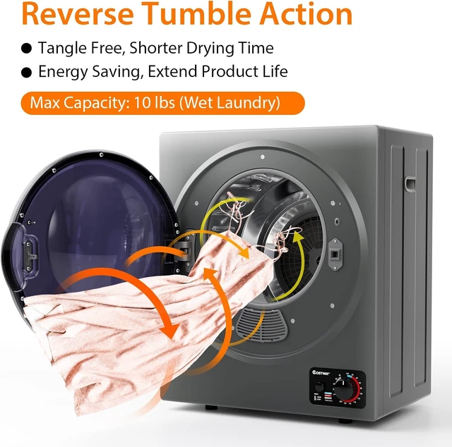 Alt view image 3 of 7 - ARLIME Compact Laundry Dryer, Portable Clothes Dryers