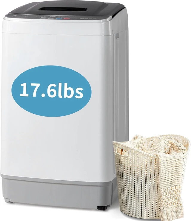 Main image of Winado 17.6LBS Full Automatic Portable Washing Machine with Drain Pump