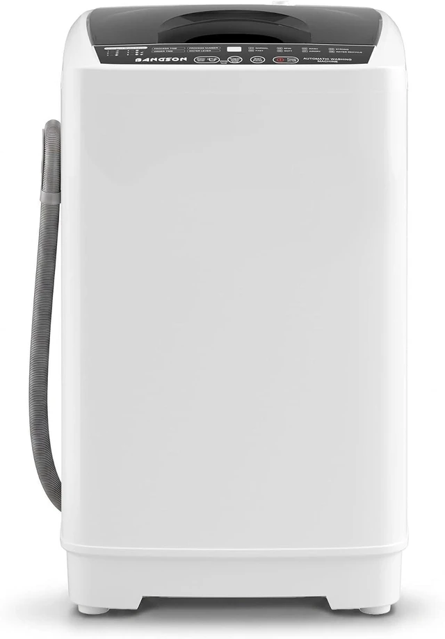 Main image of BANGSON 1.31 Cu.Ft Portable Washing Machine, Compact Washer 8 Programs