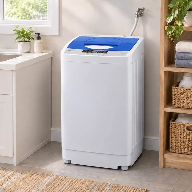Alt view image 2 of 7 - Panda 1.34 Cu.Ft. Portable Washing Machine, Fully Automatic Portable Washer