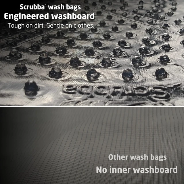 Alt view image 5 of 7 - Scrubba Wash Bag Patented Washboard-in-a-Bag 5 oz Travel Clothes Washer