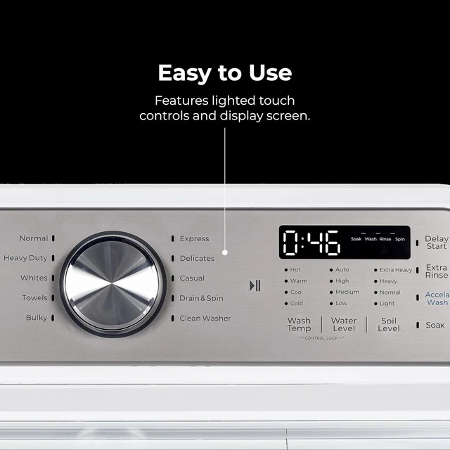Alt view image 4 of 7 - Kenmore 4.1 cu. ft. Top Load Washer with Triple Action Agitator - White