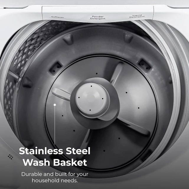 Alt view image 5 of 7 - Kenmore 4.1 cu. ft. Top Load Washer with Triple Action Agitator - White
