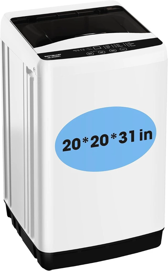 Main image of Compact 1.0 Cu.ft Portable Washing Machine for Home & Apartment