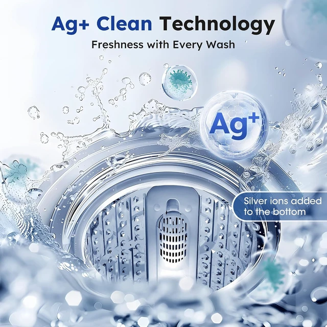 Alt view image 4 of 7 - Compact 1.0 Cu.ft Portable Washing Machine for Home & Apartment