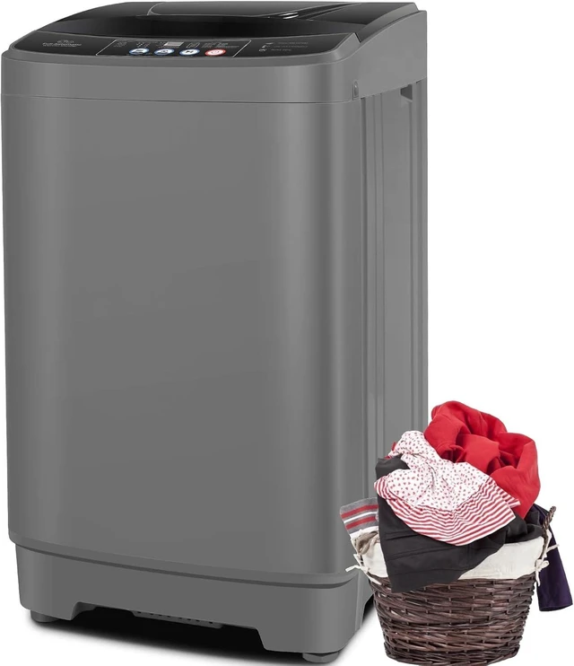 Main image of Nictemaw Washing Machine for Apartment, 20Lbs 2.8 Cu.ft, 350W Turbo Wash