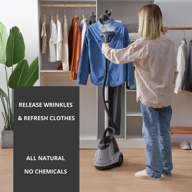 Alt view image 3 of 6 - True & Tidy Heavy-Duty Garment Steamer w/ 3 Settings, 3L Water Tank, 1800W