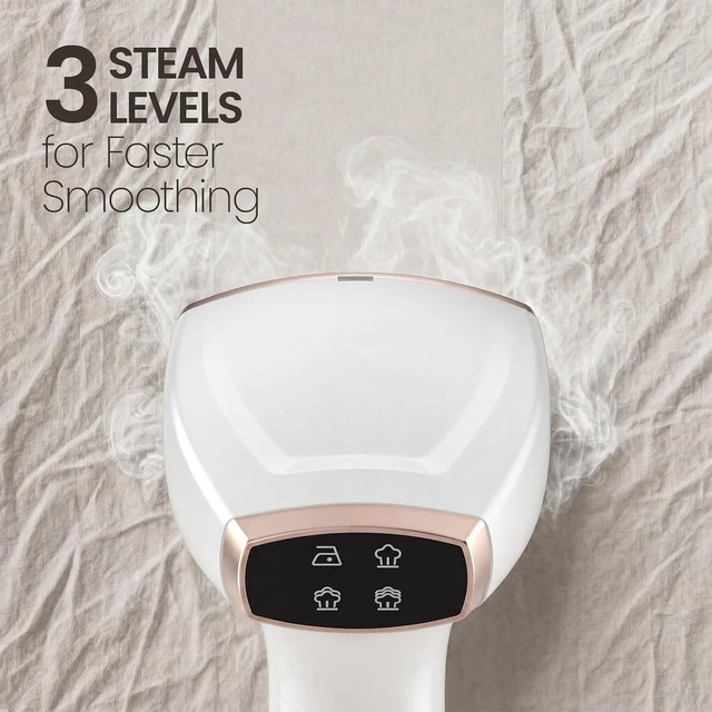 Alt view image 4 of 7 - Steamer for Clothes, 4 Modes with LCD Display, 370ml Large Tank 30s Heat-Up