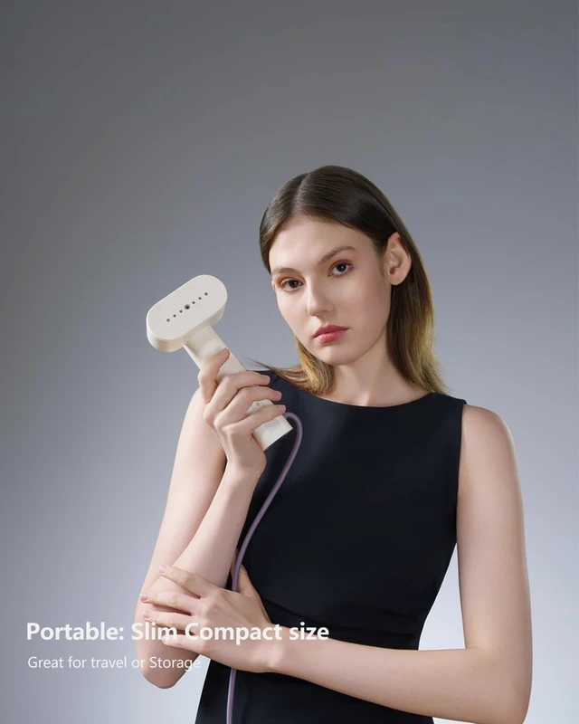 Alt view image 3 of 7 - G6 Steamer for Clothes, Portable Travel Steamer Iron for Clothes, Just 0.7lbs Lightly, 10 Minutes of Continuous Steam, 900W Light Steame Irons for travel and home