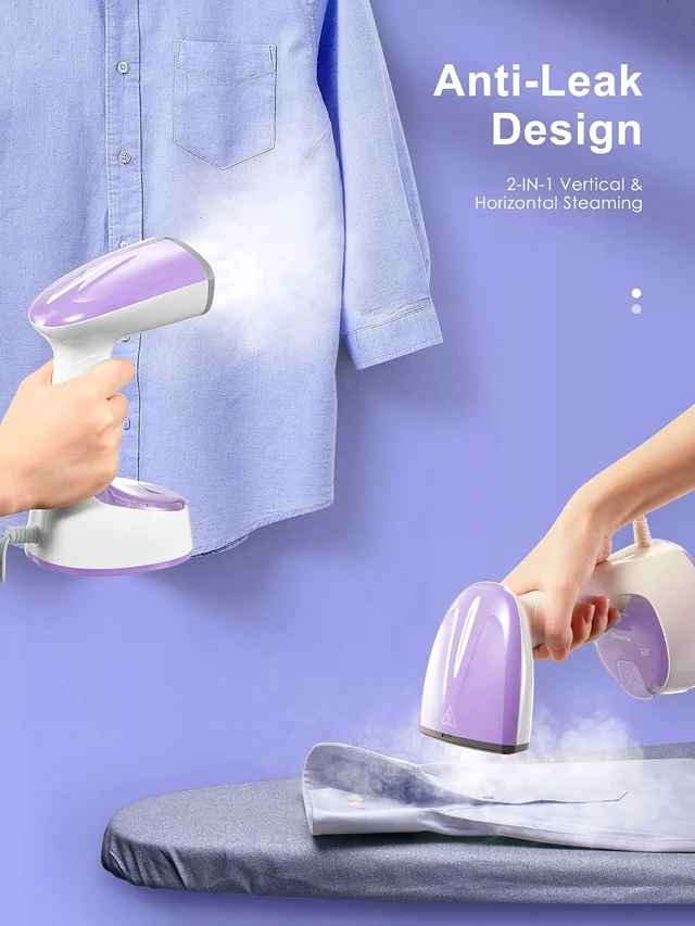 Alt view image 4 of 7 - Reemix Steamer for Clothes, Folding Handheld Design Garment Steamer