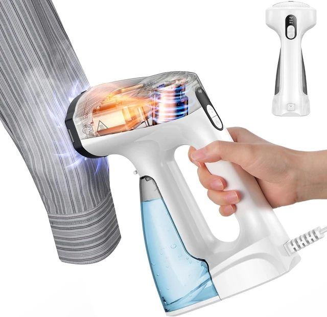 Main image of Sweepulire Vacuum Steamer with 330ml Larger Water Tank, Steamer for Clothes