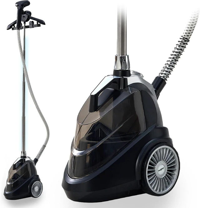 Main image of True & Tidy Luxury Standing Garment Steamer with 10 Steam Settings, Smart Auto Shut-Off 1800 Watt Powerful Clothes Steamer, Fast Heat Up, Wrinkle Removal for Home and Business Use