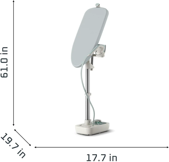 Alt view image 2 of 7 - Rowenta IXEO All-in-One Standing Garment Steamer with Steam Board QR1214