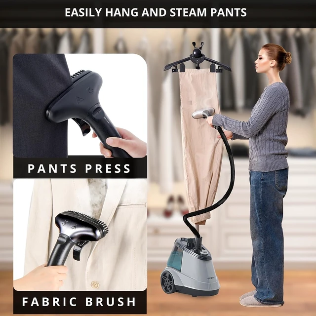 Alt view image 5 of 7 - True & Tidy Heavy-Duty Commercial Garment Steamer, w/ 3 Steam Settings