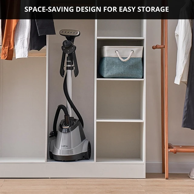 Alt view image 6 of 7 - True & Tidy Heavy-Duty Commercial Garment Steamer, w/ 3 Steam Settings