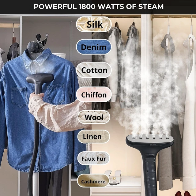 Alt view image 7 of 7 - True & Tidy Heavy-Duty Commercial Garment Steamer, w/ 3 Steam Settings
