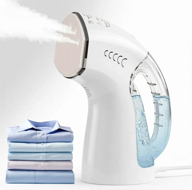 Main image of Handheld Travel Steamer for Clothes with Removable Tank,Cool Touch, No Burn