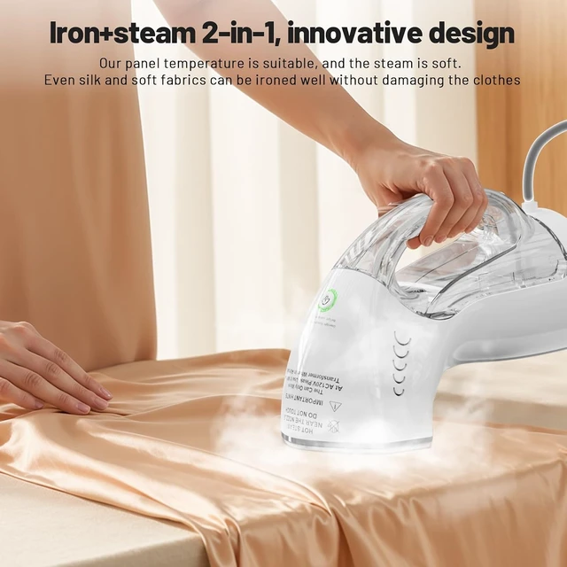Alt view image 6 of 7 - Handheld Travel Steamer for Clothes with Removable Tank,Cool Touch, No Burn