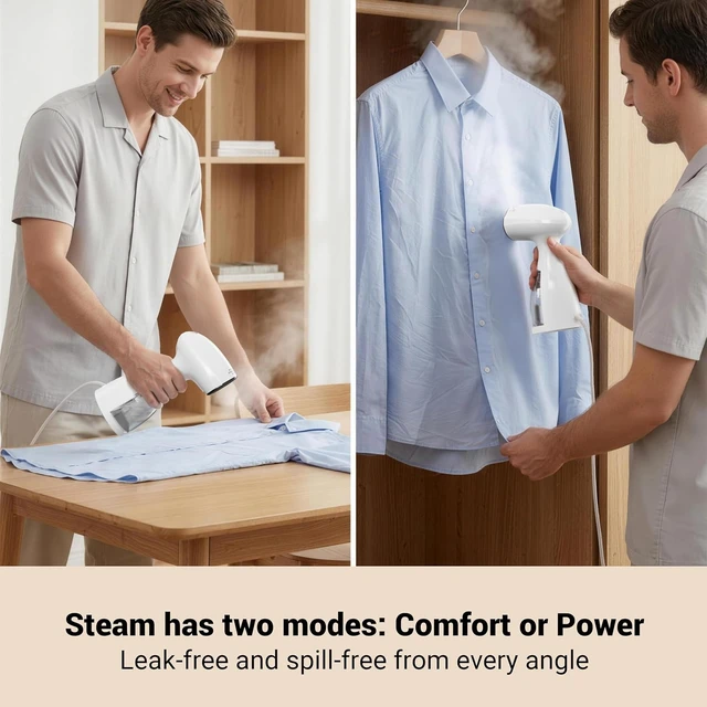 Alt view image 6 of 7 - Handheld Garment Steamer,Steamer for Clothes Wrinkle Removal