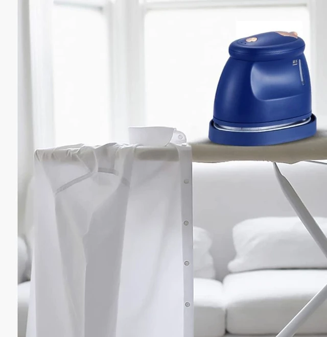 Alt view image 6 of 7 - Portable Steamer Steam Clothes Iron Handheld Portable Home Travelling For Clothes Ironing Wet Dry Hot Ironing Machine Mini Steam Garment Steamer for Home Travel Business
