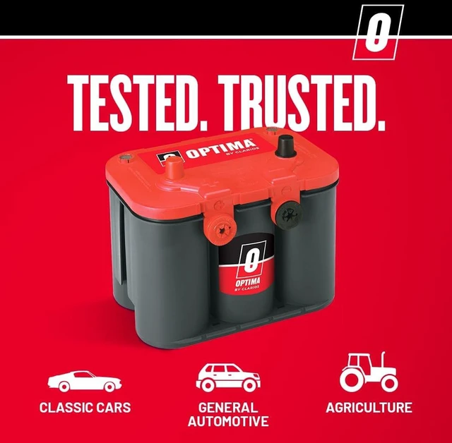 Alt view image 5 of 7 - OPTIMA® Batteries High Performance 75/25 REDTOP® Sealed AGM Battery