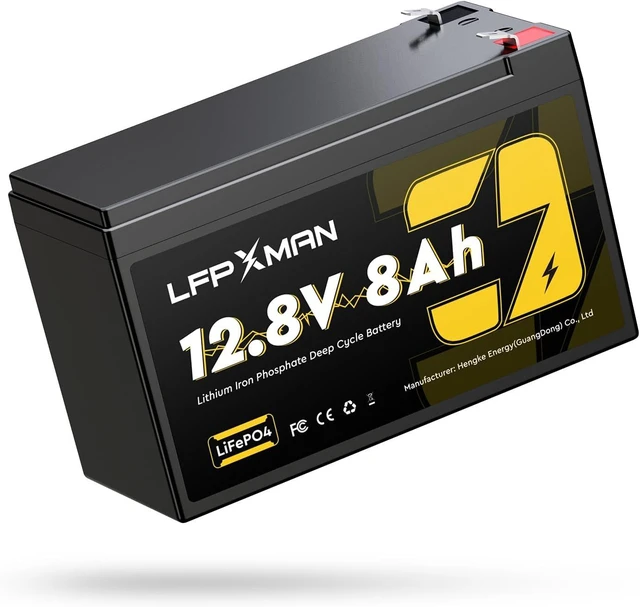 Main image of 12V 8Ah LiFePO4 Battery Better Replacement Solution for SLA Battery