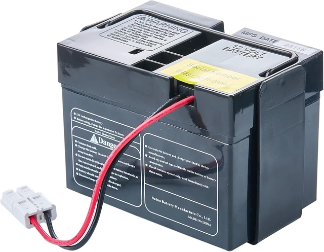 Alt view image 3 of 3 - VAIX 12V 12Ah Battery for Rollplay Chevy Colorado GMC Sierra Mercedes Coupe Child Ride On Car