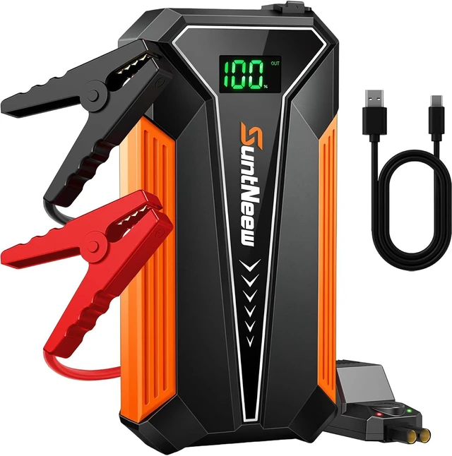 Main image of Car Battery Jump Starter 1500A 12V Lithium Jump Pack Portable