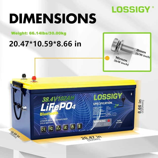 Alt view image 2 of 6 - LOSSIGY 36 Volt Lithium Battery Golf Cart Conversion Kit with 25A Charger