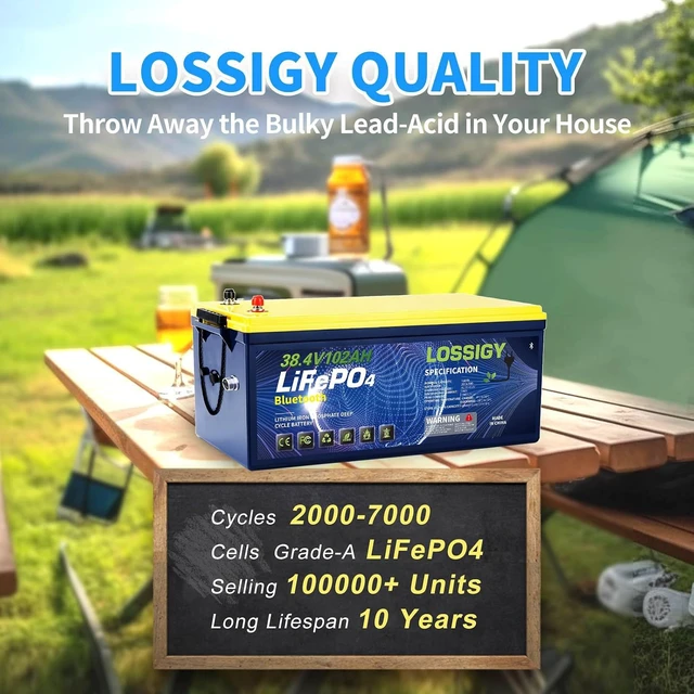 Alt view image 3 of 6 - LOSSIGY 36 Volt Lithium Battery Golf Cart Conversion Kit with 25A Charger
