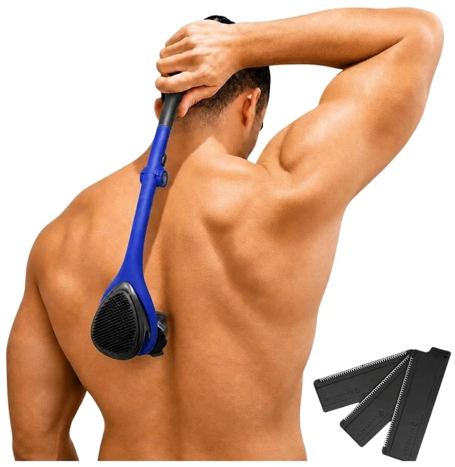 Main image of BakBlade 2.0 Elite Back Shaver for Men With Silicone Handle For Grip
