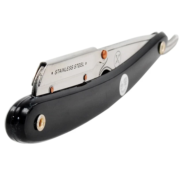 Alt view image 3 of 5 - Parker SRB Clip Type Barber Straight Razor with 5 Blades