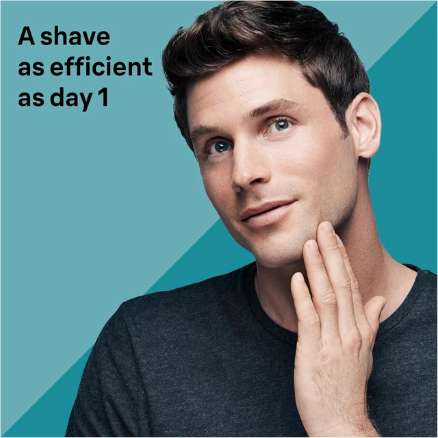 Alt view image 5 of 6 - Braun Series 7 Electric Shaver Replacement Head, Easily Attach Your Shaver Head for a Shave as efficient as Day one, Compatible with New Generation Series 7 Shavers, 74S, Silver