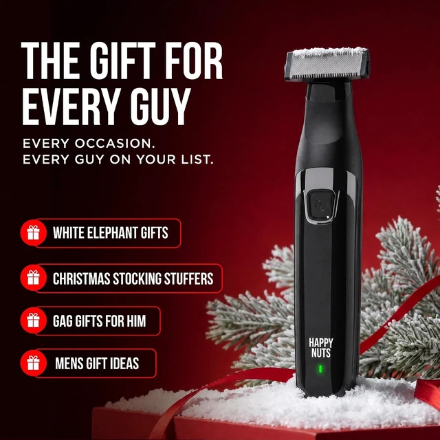 Alt view image 5 of 7 - Happy Nuts Ballber - Electric Razor for Men - Ultimate Body Hair Trimmer