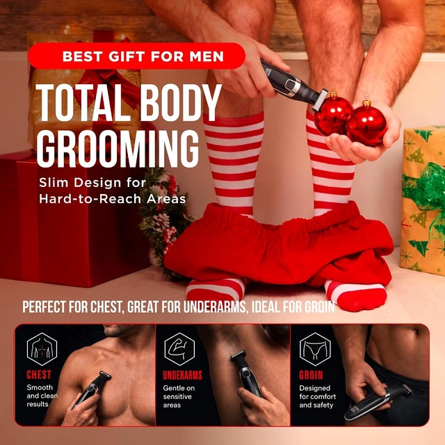Alt view image 6 of 7 - Happy Nuts Ballber - Electric Razor for Men - Ultimate Body Hair Trimmer