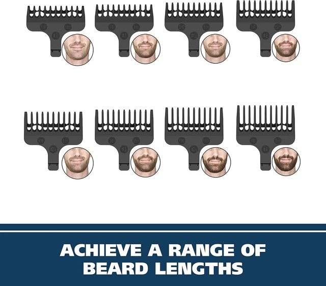 Alt view image 7 of 7 - Wahl Aqua Blade Wet/Dry Rechargeable Lithium-Ion Beard Trimmer for Men