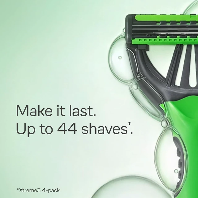 Alt view image 7 of 7 - Schick Xtreme 3 Sensitive 3-Blade Disposable Razors for Men, 12 ct