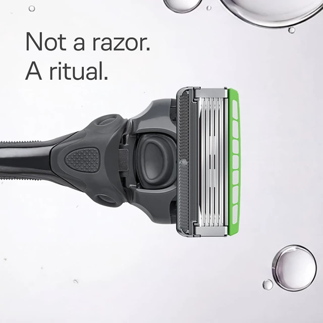 Alt view image 2 of 7 - Schick Hydro Sensitive 5-Blade Mens Razor Blades Refills, 12ct