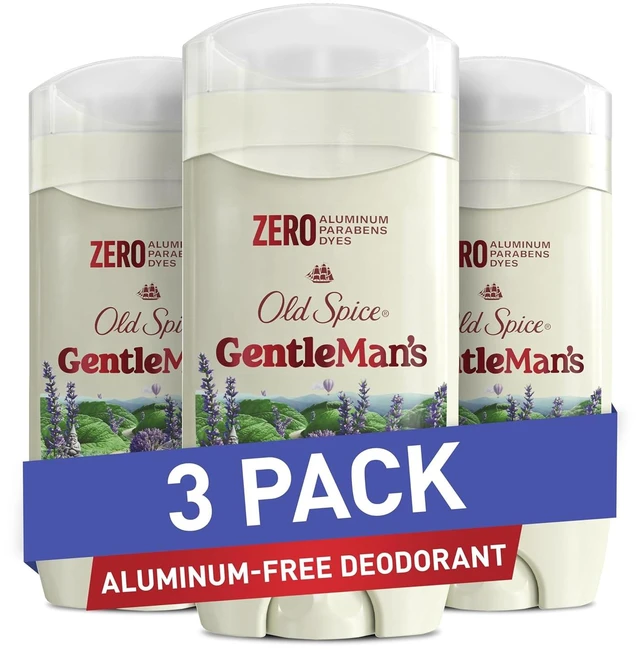 Main image of Old Spice Deodorant for Men, Aluminum Free, Lavender, 3.0 oz Pack of 3