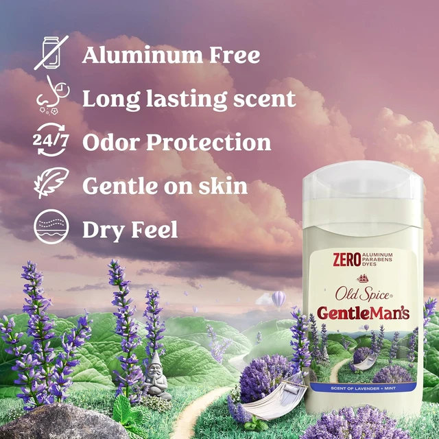 Alt view image 2 of 7 - Old Spice Deodorant for Men, Aluminum Free, Lavender, 3.0 oz Pack of 3