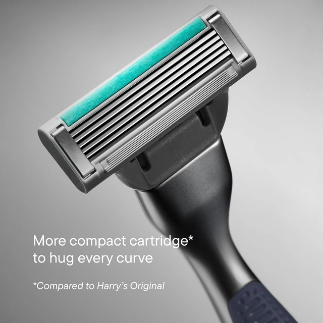Alt view image 7 of 7 - Harry's Plus Shaving Kit for Men - Premium Handle, 5 Razor Blade Cartridges