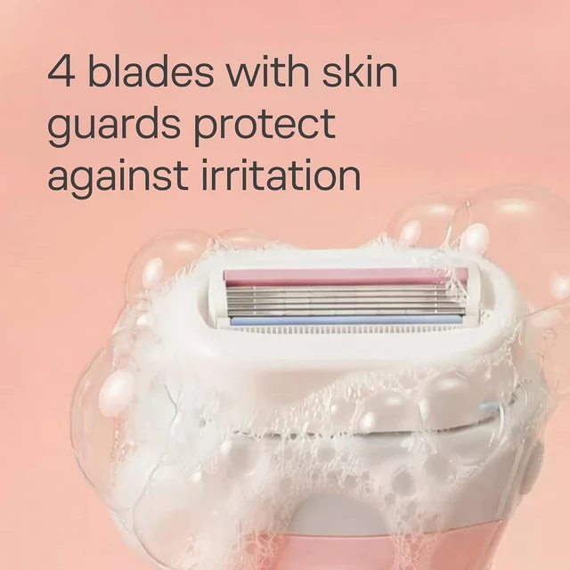 Alt view image 5 of 7 - Schick Intuition Razors for Women, Variety Pack, 1 Handle & 4 Razor Refills