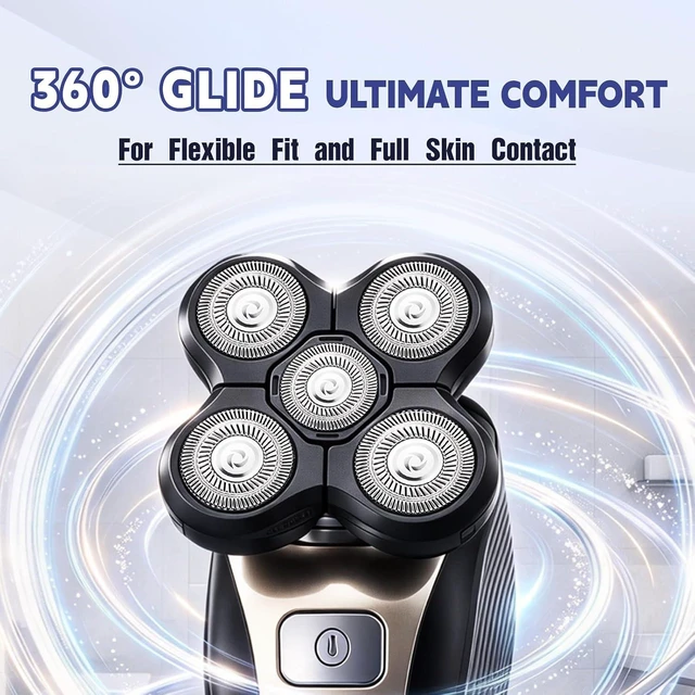 Alt view image 6 of 7 - 5 Pack Replacement Blades for Freebird Head Shaver
