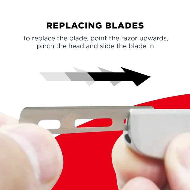 Alt view image 7 of 7 - Feather Artist Club Black SS Folding Handle Razor