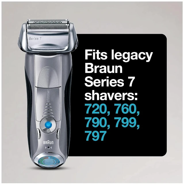 Alt view image 2 of 7 - Braun Series 7 70S Electric Shaver Head Replacement Cassette Silver