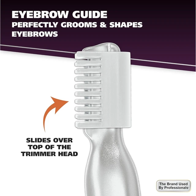 Alt view image 4 of 7 - Wahl Clean & Confident Female Battery Pen Trimmer for Eyebrows & Face