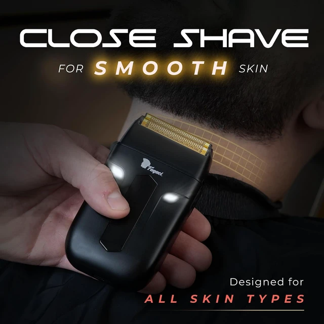 Alt view image 5 of 7 - Fagaci Foil Shaver for Men, 8500 RPM High Torque Cordless Foil Razor