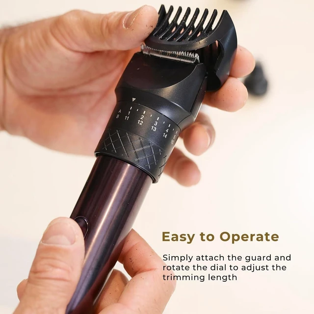 Alt view image 3 of 7 - Beard Trimmer for Men, 5 in 1 Mens Grooming Kit with USB-C Charging Dock