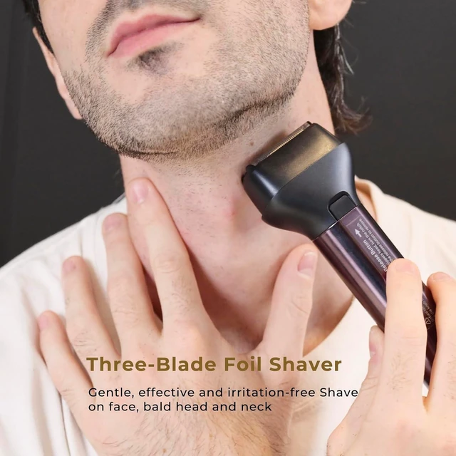 Alt view image 4 of 7 - Beard Trimmer for Men, 5 in 1 Mens Grooming Kit with USB-C Charging Dock