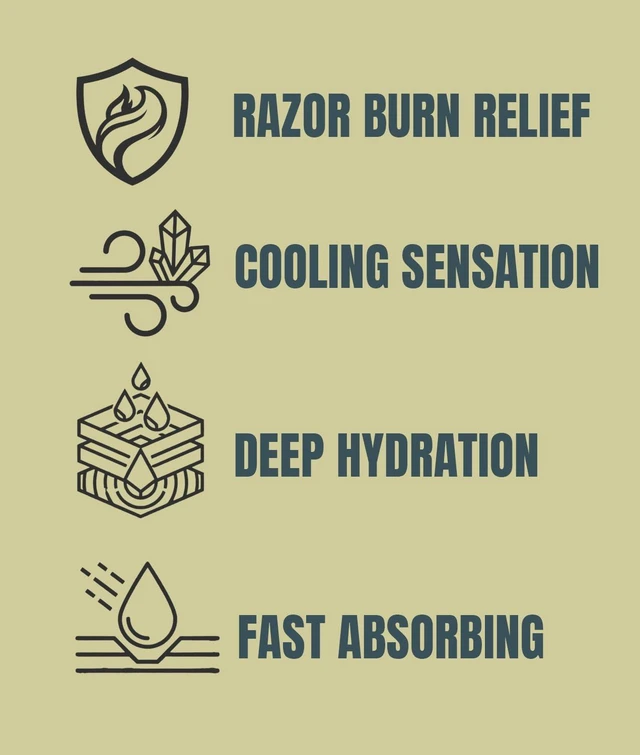 Alt view image 5 of 5 - Best After-shave Balm, Sandalwood Scent, Premium Aftershave Lotion, Soothes and Moisturizes Face after shaving, Does Not Dry The Skin, Eliminates Razor Burn For A Silky Smooth Finish